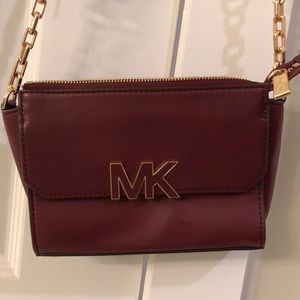 Michael Kors burgundy crossbody - make me an offer
